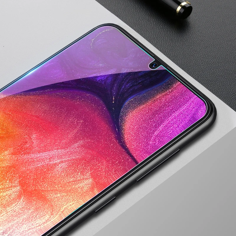 Закаленное стекло A10 20 A30 A50 A70 M10 M20 M30 A6 A8 plus A7 защитная пленка 9H Защитное для Samsung