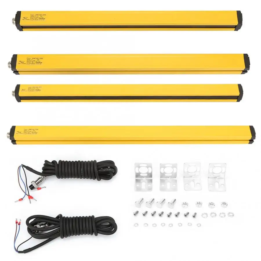 Датчик занавеса света переключатель безопасности решетки устройства DC24V|Детали