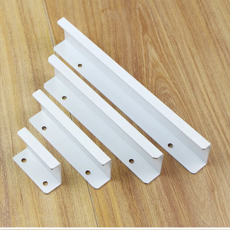 Современные кухонные ручки для ящиков и дверей ручка шкафа скрытая мебель