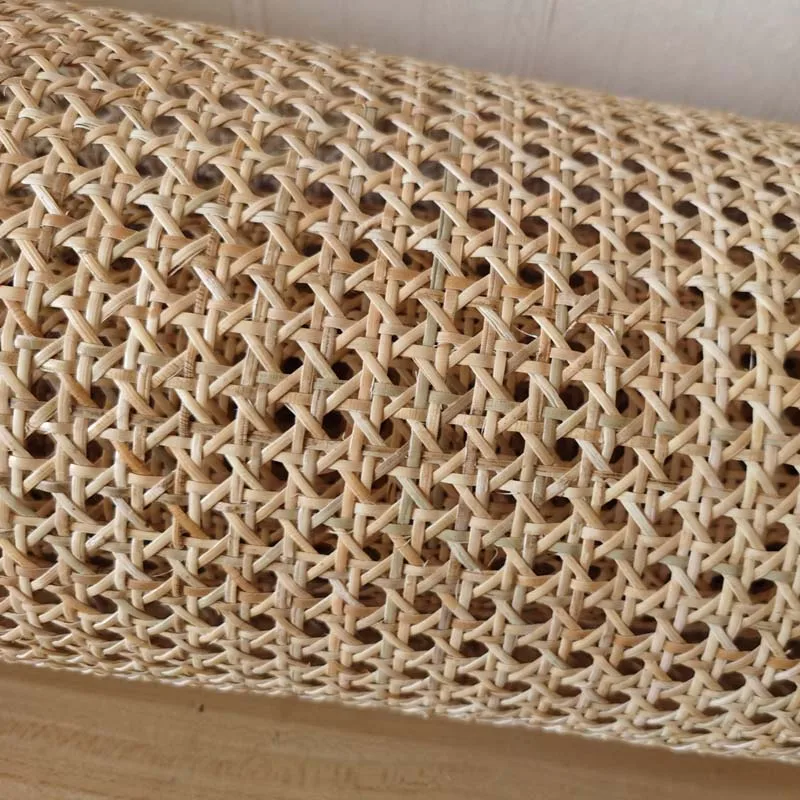 Плетеная плетеная лента светильник ротанга светло-желтого цвета для мебели