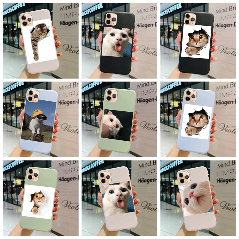 

Cute Cat Funda For Xiaomi Redmi K20 K20Pro K30 K30i K30Pro ZOOM Silicone Soft Cartoon Animal Personality Thin Phone Case Cover