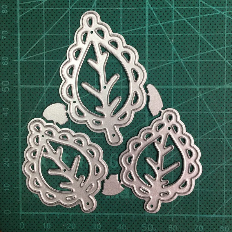 

craft dies Lace Leaf Frame Cutting Dies Stencils For Diy Greeting Card Making Scrapbooking dies Metal Dies Nouveau Arrivage 2020