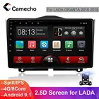 Автомобильный радиоприемник Camecho, 2Din, Android 9,1, мультимедийный плеер, 2din, автомобильная стереосистема, Wi-Fi, GPS, Авторадио для LADA GRANTA 2018, 2019, поддержка камеры