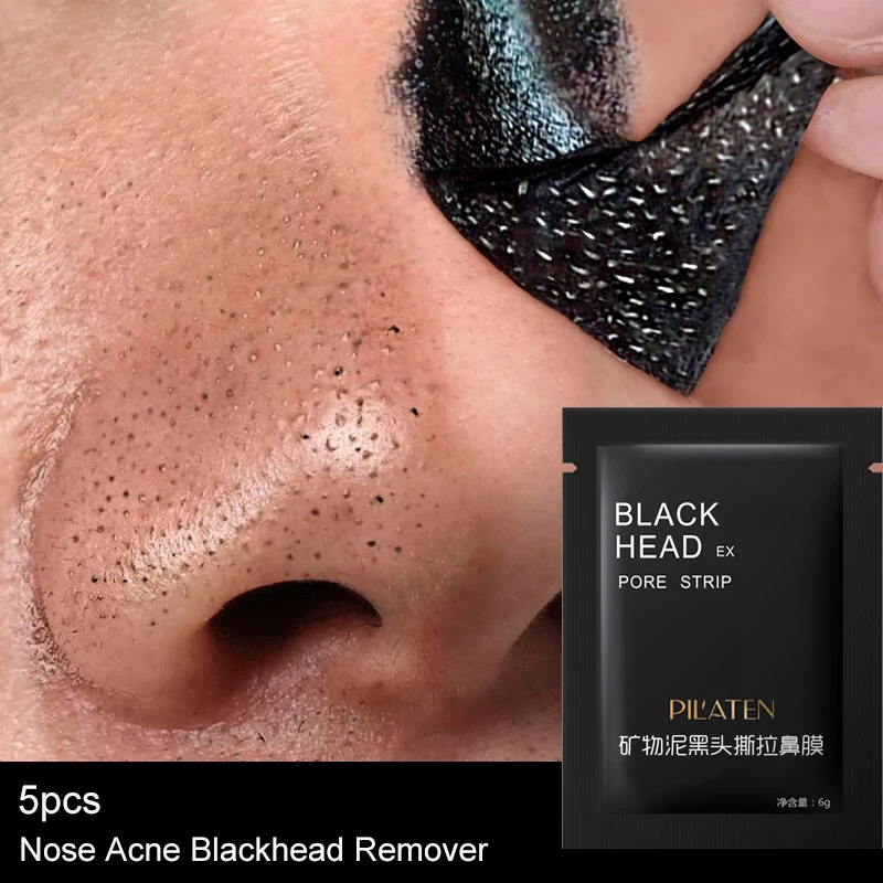 

Free Ship 5p Blackhead Remover Face Mask Deep Cleaning Skin Care Peel Off Masks Purifying Blackhead Black Bamboo Charcoal Masks