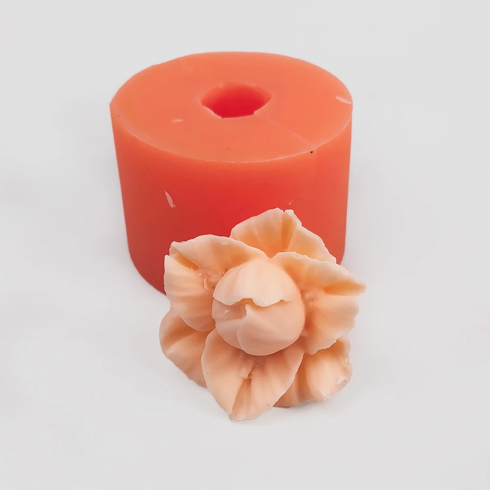 PRZY силиконовые формы для изготовления роз гвоздиков орхидеи цветов шариков мыла