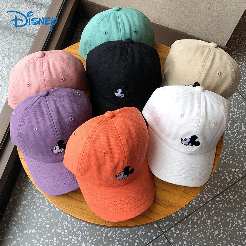 

Disney Marvel Hat Spring Summer cute cartoon baseball Cap Mickey embroidery snapback Caps Men Women outdoor sports sun hats