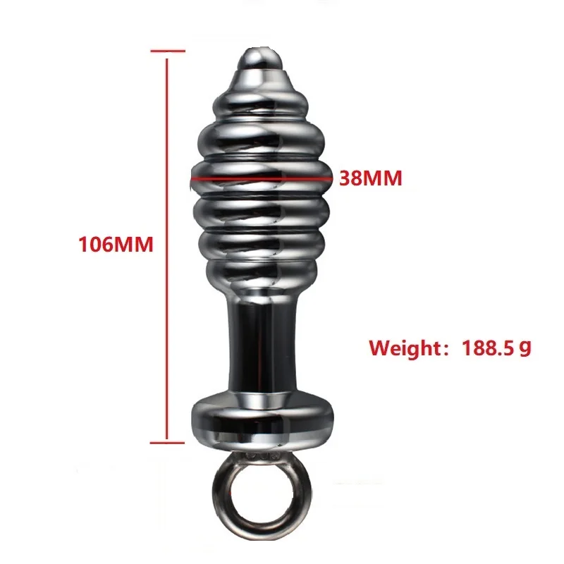 Пробка Анальная металлическая диаметр 38 мм 188 5 г | Красота и здоровье