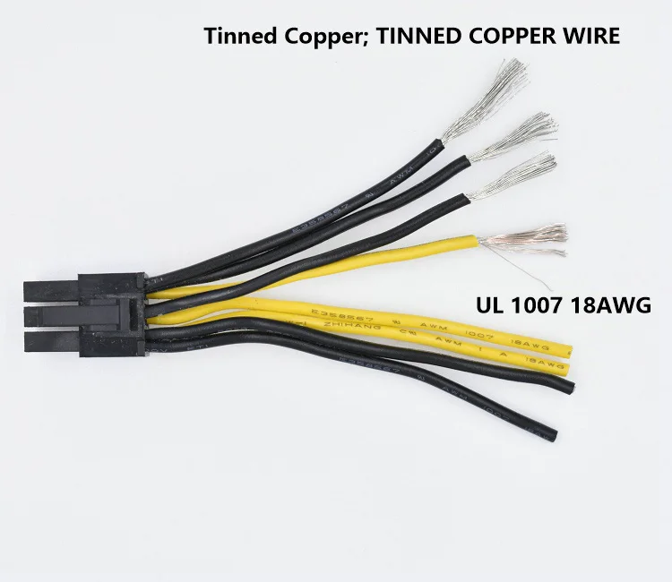 5 шт./лот PCI-E 6pin male к 8(2 + 6)pin сплиттер 18AWG удлинительный кабель питания для сервера |
