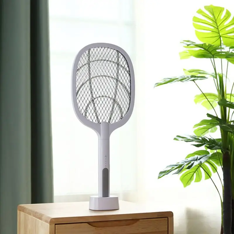 

Handheld Racket Fly Bug Electric Tennis Bat USB Charge Swatter Killer