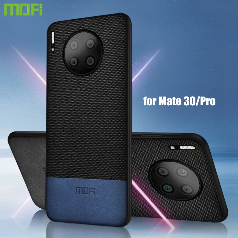 

Для huawei mate 30 pro Чехол ударопрочный MOFi оригинальный mate30 тканевый силиконовый чехол для задней крышки