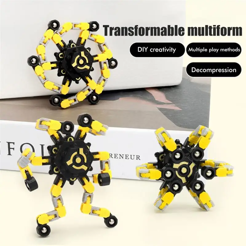 

Новинка, фиджет-Спиннер «сделай сам», деформируемая игрушка для снятия стресса, вращающаяся на палец лучшая антистрессовая Механическая це...