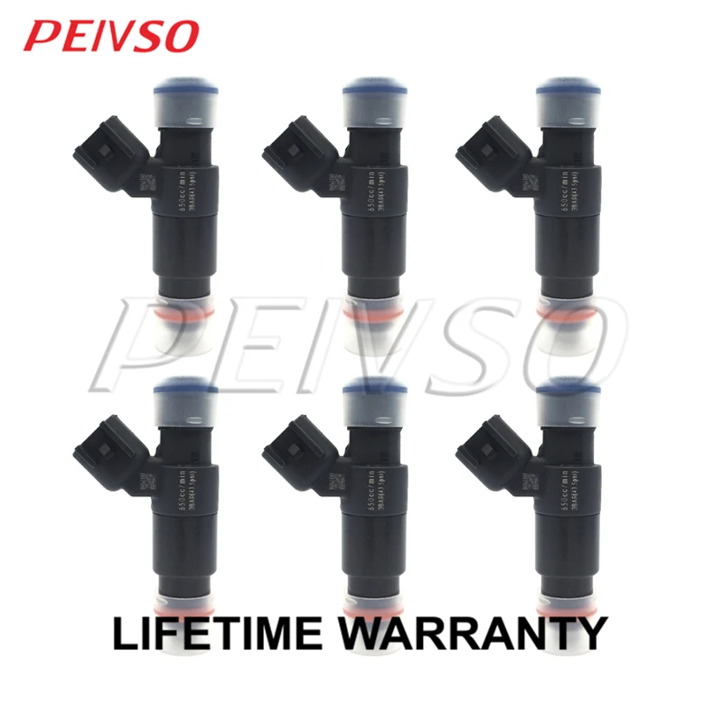 One set of 6pcs EV14 62lb 650cc топливный инжектор для Dodge Neon SRT4 Калибр PT Cruiser 2,4 turbo - Цвет: One set of 6pcs