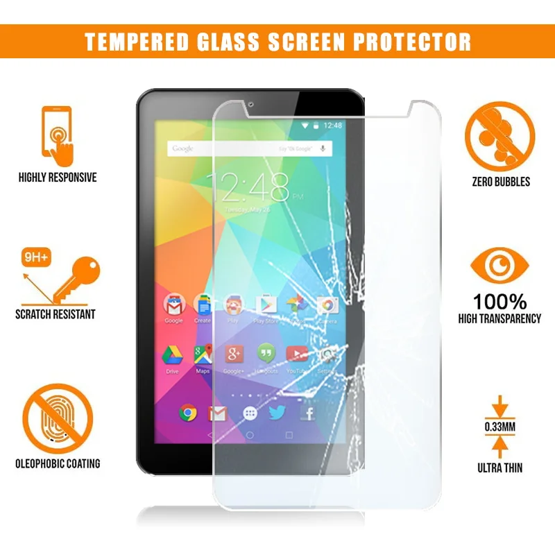 Защитная пленка для экрана 7-дюймового планшета GoTab Lite GT7 Android закаленное стекло 9H