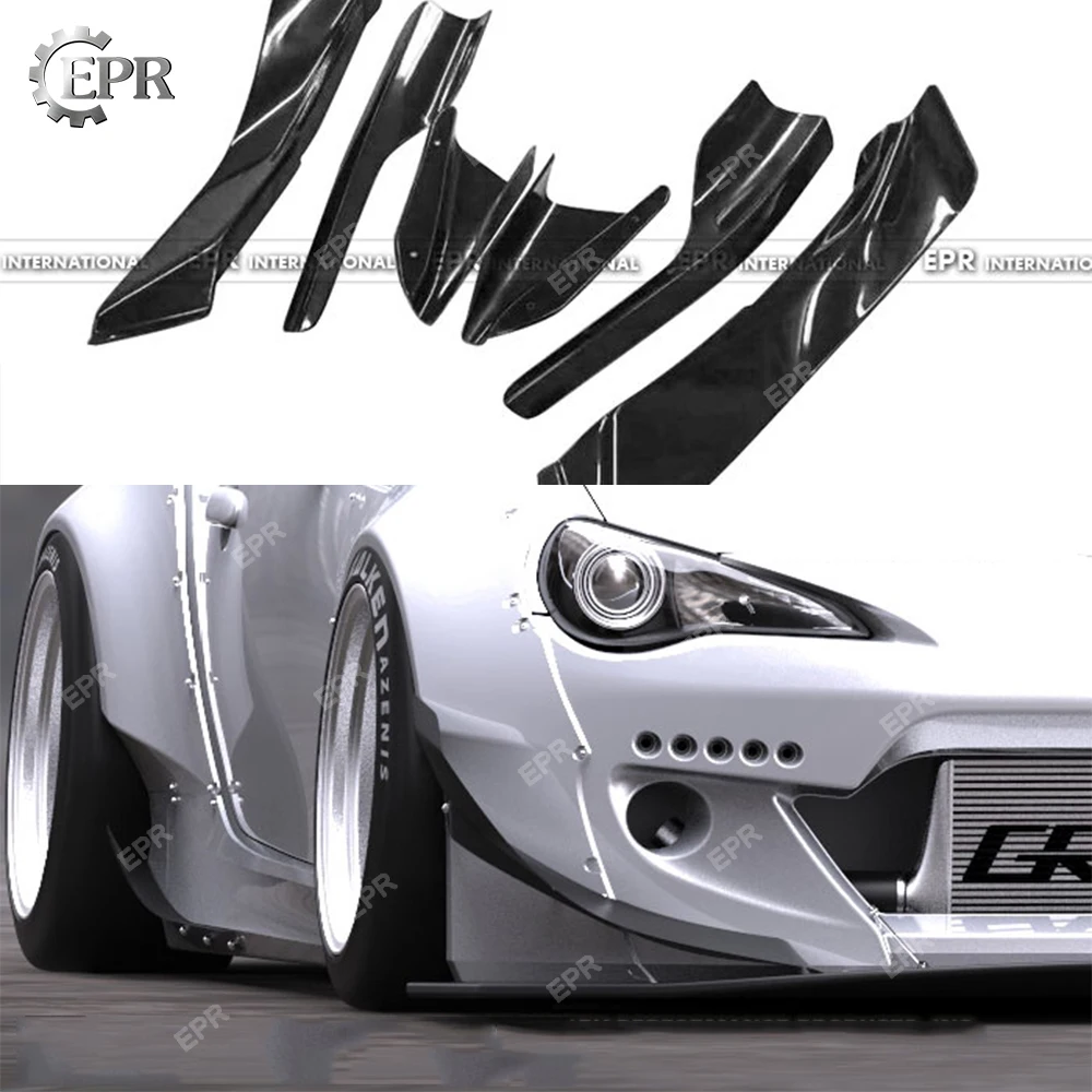 FRP Canard обшивка для BRZ FT86 GT86 FRS Rocket Bunny Ver 2 стекла/углеродного волокна Dai Canard(6 шт.) набор кузова тюнинг для BR-Z гонок
