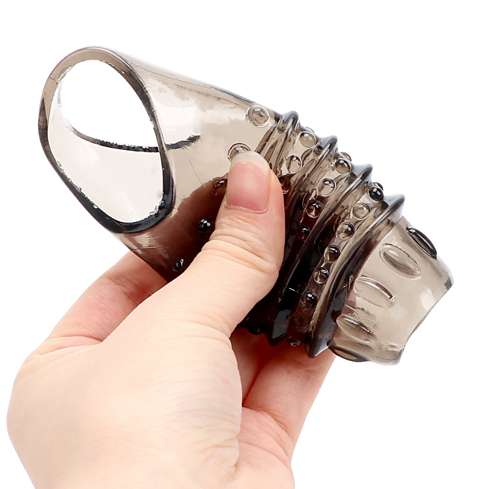 Муфта для пениса взрослых Djustable Силиконовое кольцо многоразовый