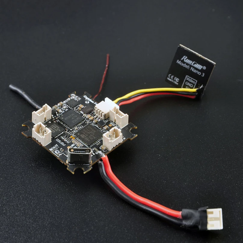 Happymodel Crazybee F4 Lite 1S контроллер полета со встроенным 5 8G VTX 4 в 1 ESC Frsky Flysky RX для Tiny BWhoop