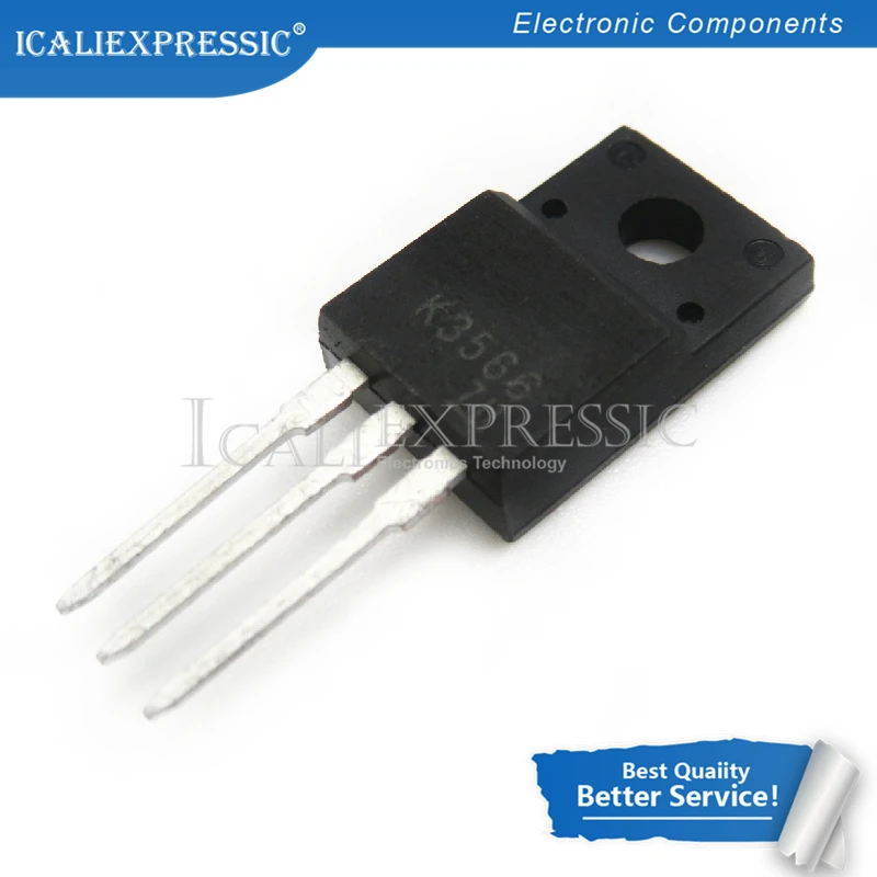 

10 шт. 2SK3566 K3566 TO-220F 900V 2.5A новый оригинальный в наличии