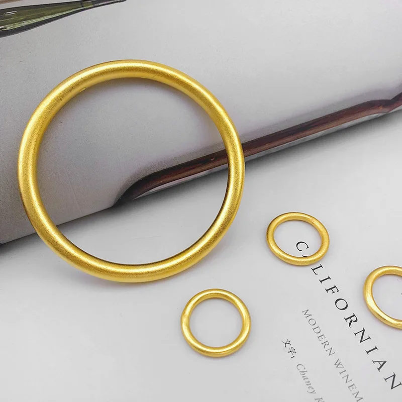 Fashion Korean 14k Gold Ring for Women Men Wedding Engagement Jewelry Couple Rings Lovers Statement Birthday Gifts | Украшения и