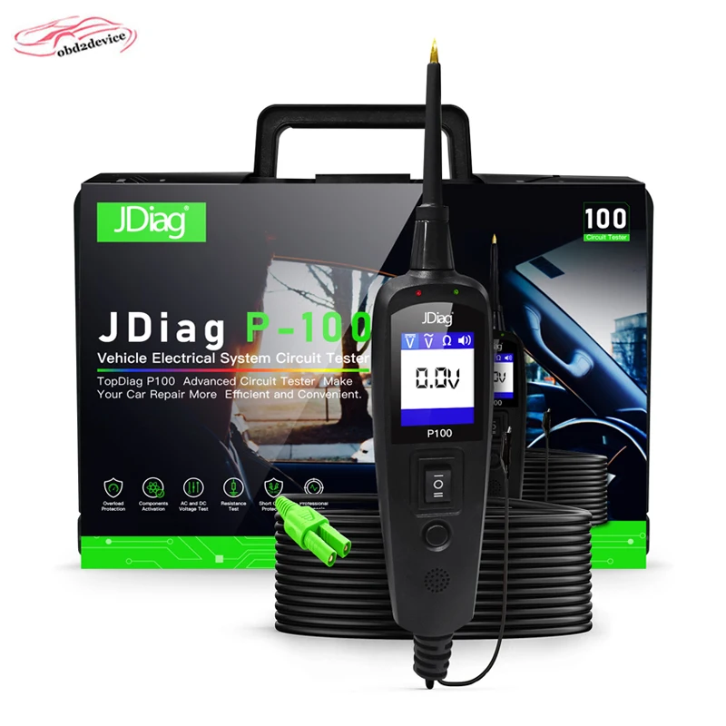 Мощность зонд Автомобильный Электрический тестер цепи P100 автомат защити PK AUTEK YD208