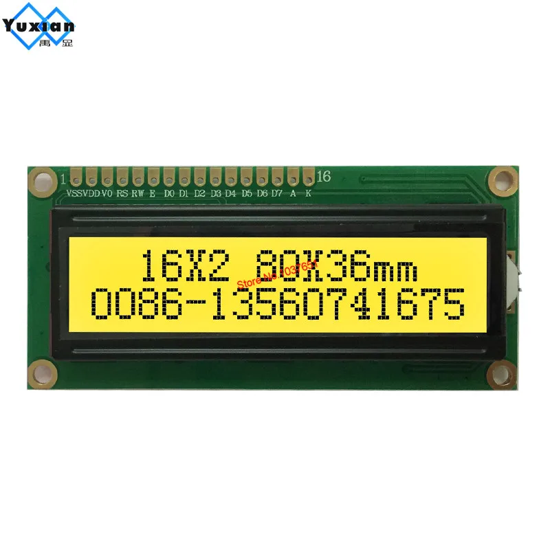 ЖК дисплей 1602 3 В 5 в HD44780 SPLC780D пластик|letter black|letters whitebacklight module |