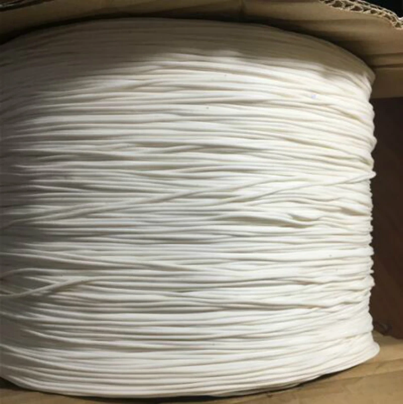 Противомасляный и противоотековый цвет белый диаметром 1 5 2 3 4 мм шнур из