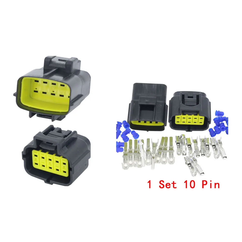 1 комплект AMP Denso 1,8 мм-(1/2/3/4/6/8/10/12/16Pin) серии разъем водонепроницаемый электрический провод разъем кислородный датчик Автомобильный разъем