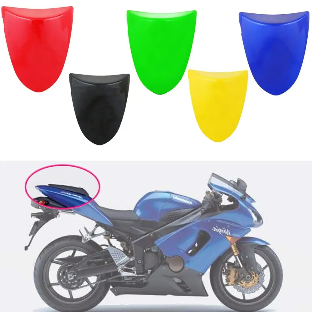 ALLGT мотоцикл заднем сиденье сзади пассажирские сиденья крышку капота для Kawasaki ZX 6R