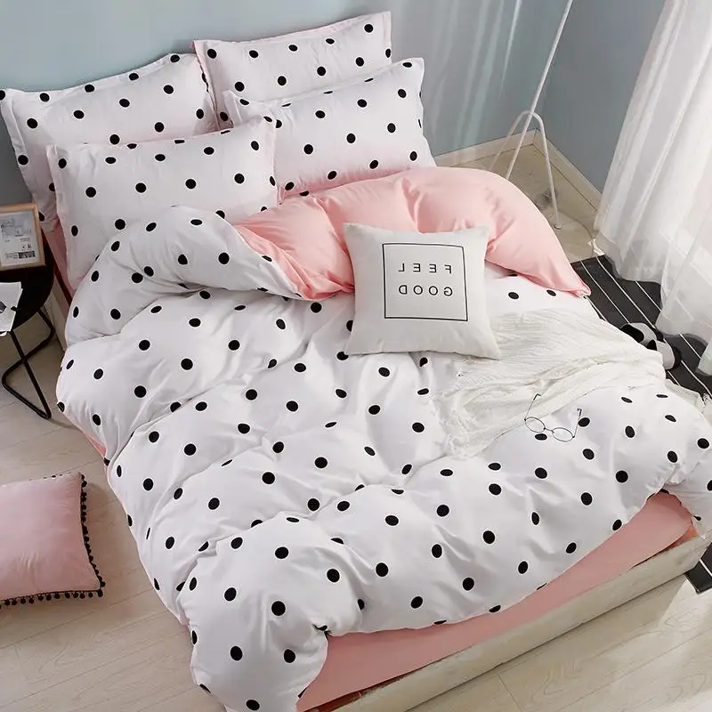 56 3/4 предмета в комплекте с клетчатым узором король королева полный размер