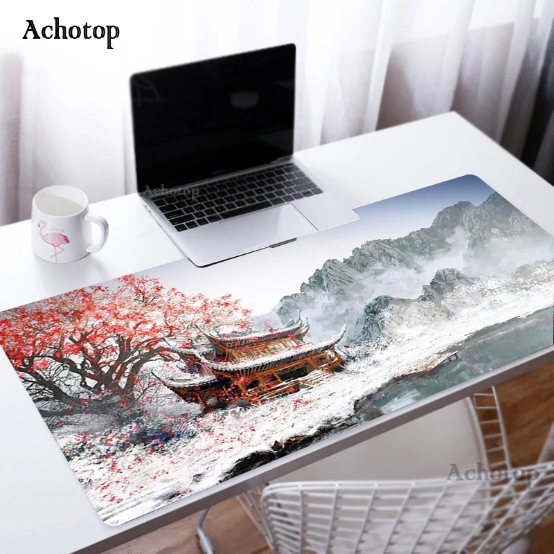 

Game 900x400mm Japan Great Waves Art XXL Large Anime Gaming Mouse Pad CSGO Keyboard Mousepad Wrist Rest Table Computer Mouse Mat