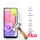Защитное стекло для samsung galaxy a03s 2021, полное покрытие, 2 шт.компл.