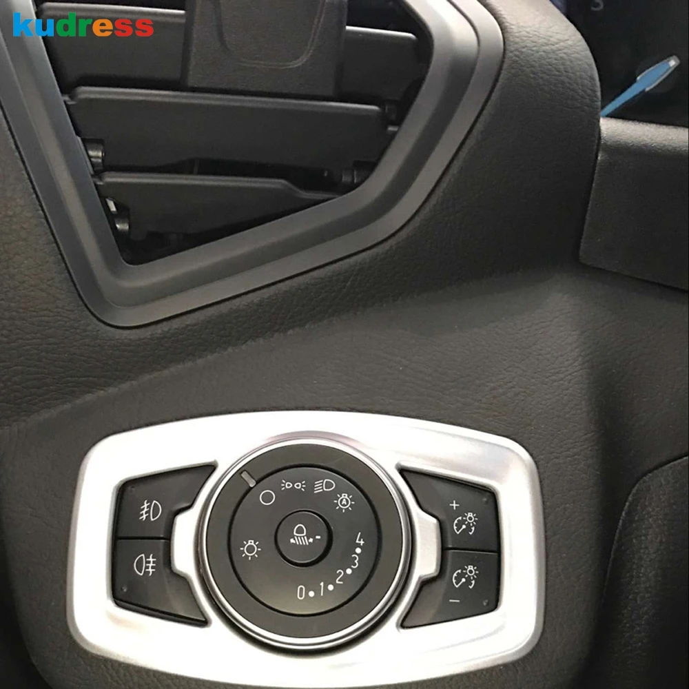Матовая панель управления для противотуманных фар Ford Escape Kuga 2017 2018 ABS|Лепнина