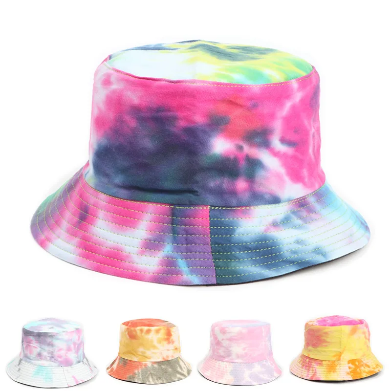 

Double Sided Cotton Bucket Hats Women Summer Sunscreen Panama Hat Men Colorful Sunbonnet Fedoras Outdoor Fisherman Hat Beach Cap