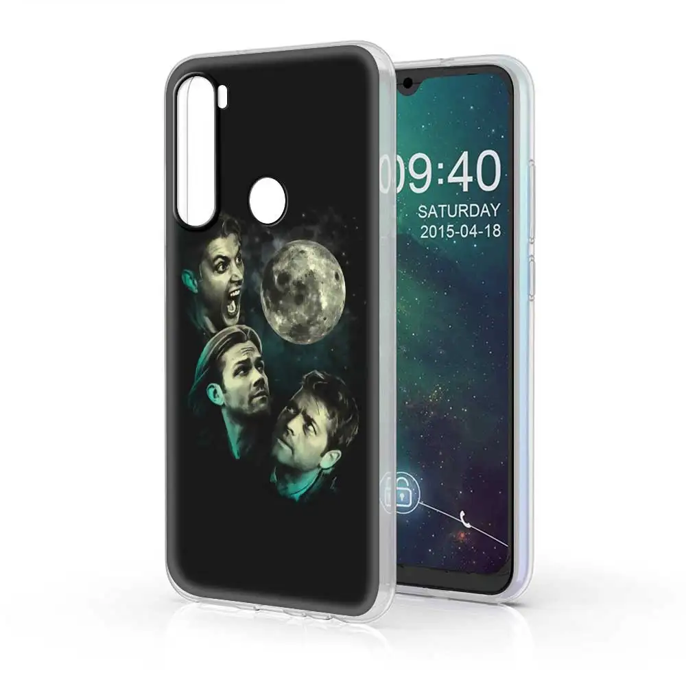 

Phone Case For Xiaomi Redmi Note 9S 9 8 Pro 8T 9T 7 9C 9A 7A 8A Translucent Soft Mobile Cover Sac Supernatural Join The Hunt