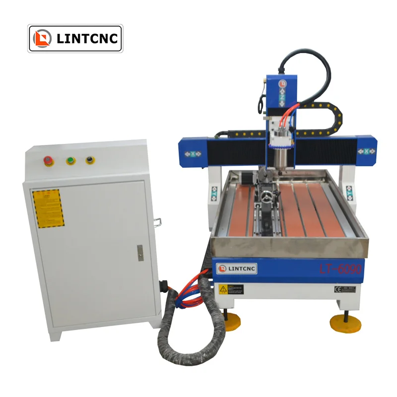 Цзинань Производство низкая цена 3d реклама cnc гравировальный станок 4 оси