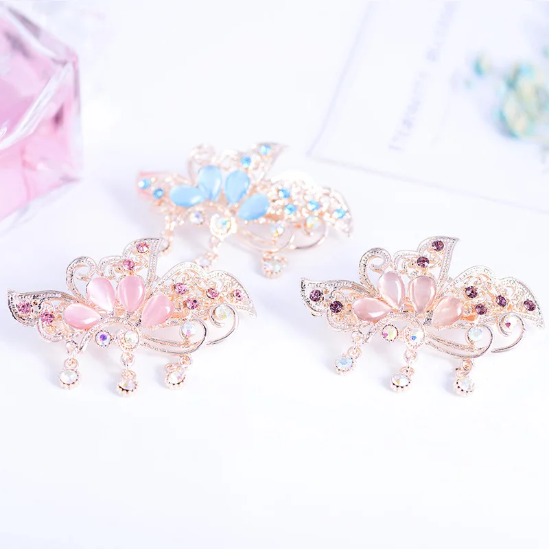 Новинка 2019 женские модные заколки для волос милые хвоста украшения в виде нежных