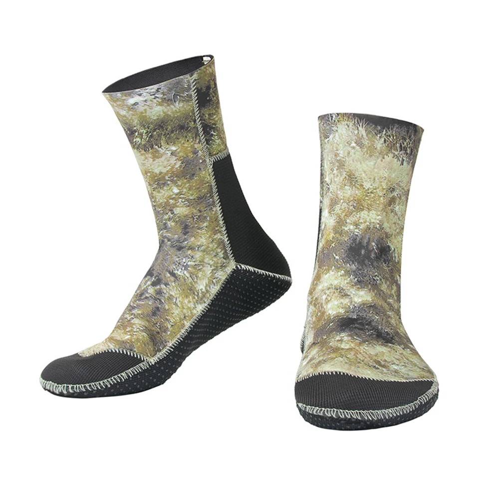 Неопреновые носки для дайвинга 3 мм мужчин и женщин плавательные Нескользящие