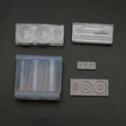 Мини молочно-Чай бутылка смолы силиконовые формы для миниатюрного Еда играть молока Чай формы стакан A0NF