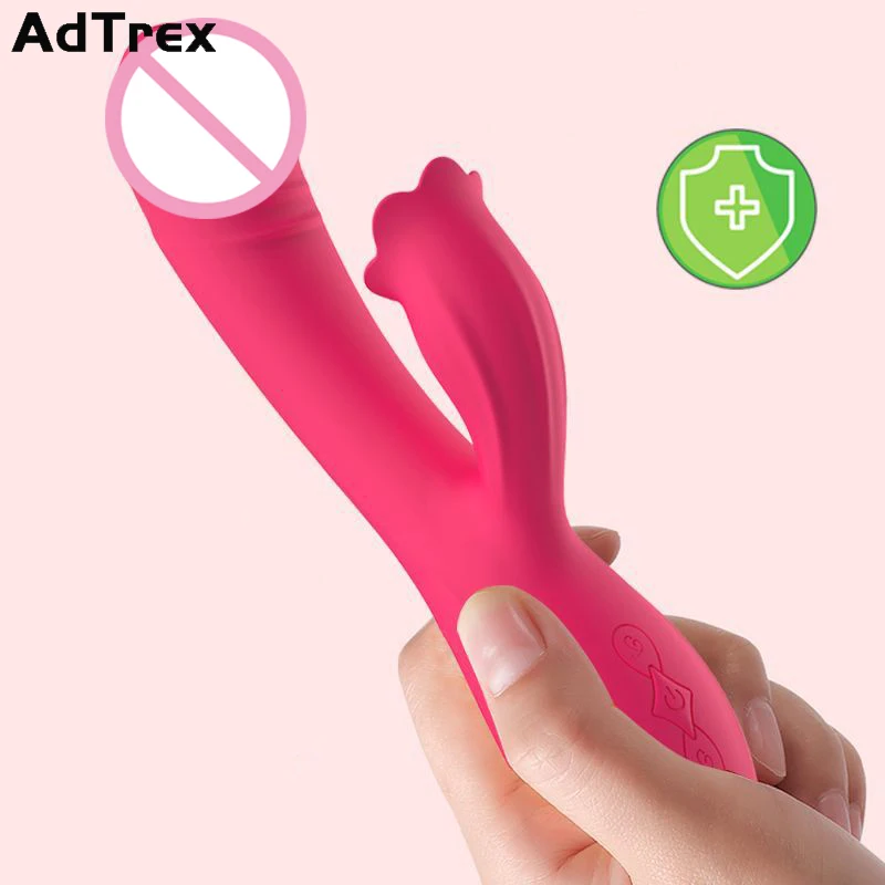 Силиконовые вагинальные Вибраторы 7 скоростей вибрирующие эротические на