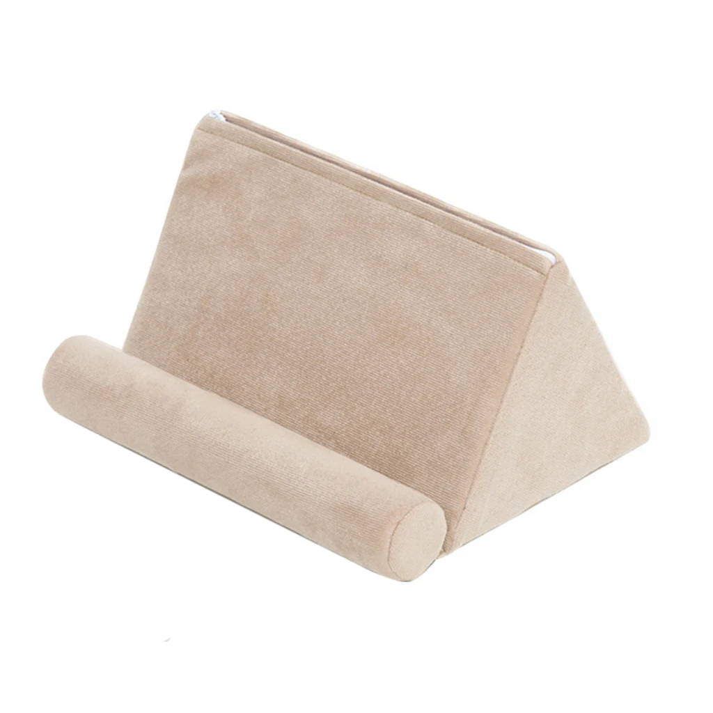 Замшевый держатель для Планшета Телефона портативный треугольник Подставка