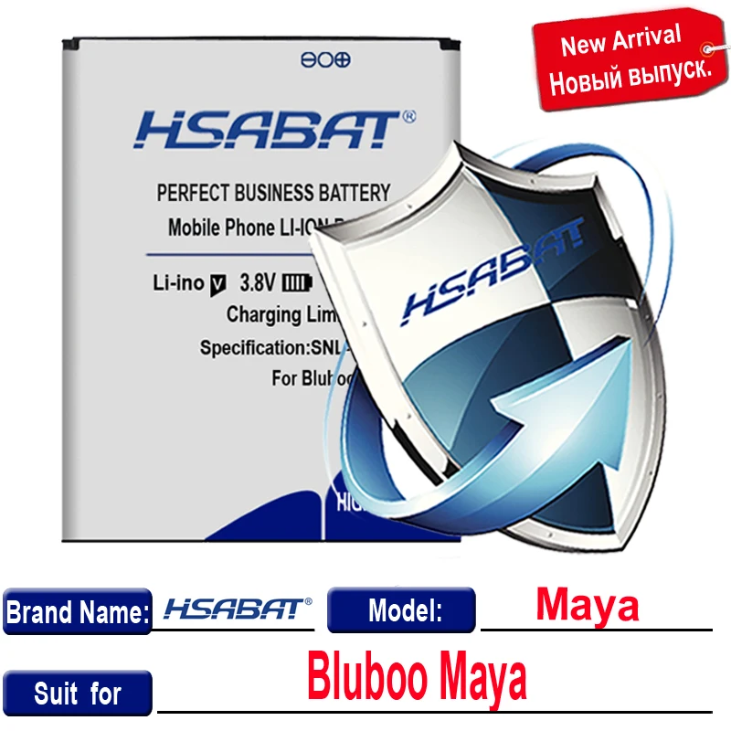 HSABAT 0 цикл 3600 мАч аккумулятор для Bluboo Maya высококачественный Сменный мобильного