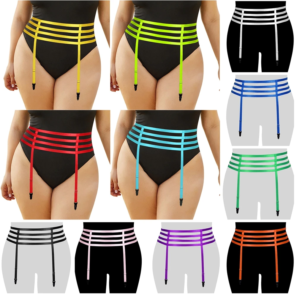 

Подвязки для тела, комплект с поясом, сексуальный костюм, портупея, бюстгальтер, ремень, эротическое нижнее белье с вырезами, готический бон...