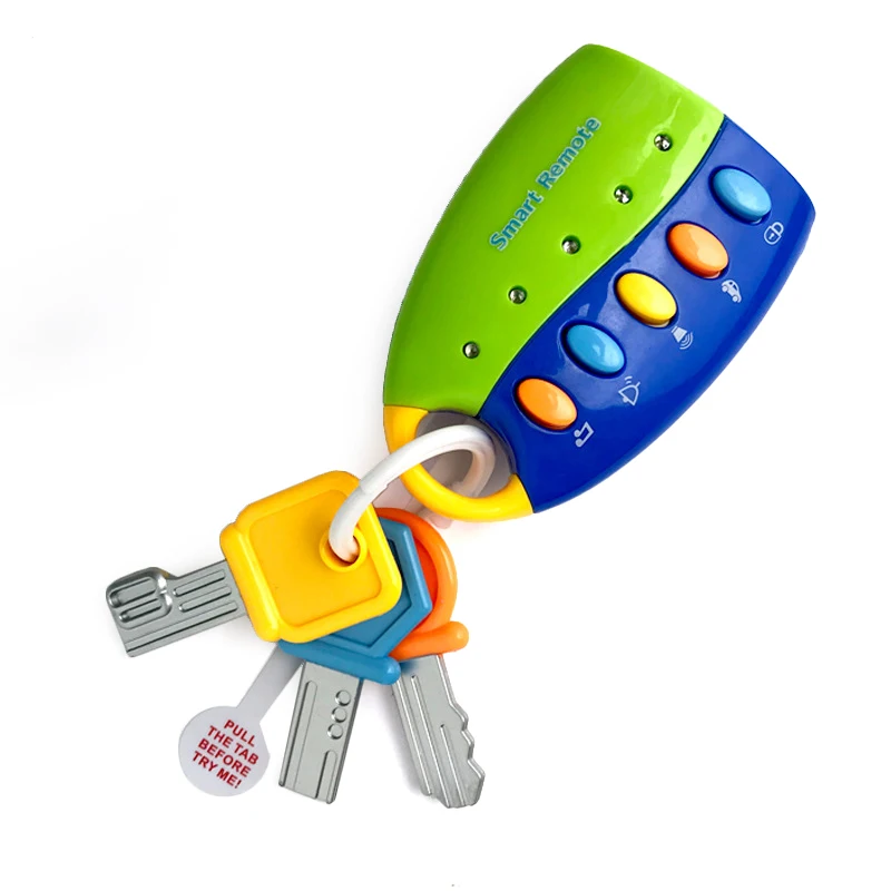 

Baby Toy Musical Car Key Vocal Smart Remote Car Voices Pretend Play Educational Toys For Children Baby Music Toys Kids Gift
