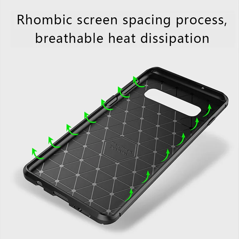 

case for samsung s10 plus s10e bumper cover on samsumg galaxy s 10 e 10e 10s 5g s10plus phone coque bag matte silicone soft tpu