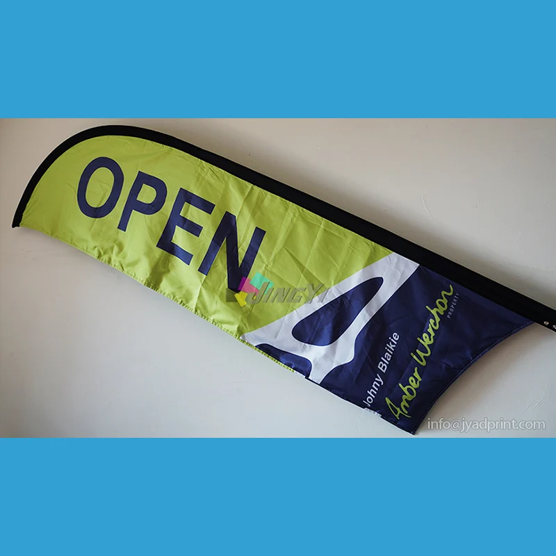 3 5 м высотой Изготовленные На Заказ Флаг-перо баннер Дисплей/пляжный слеза