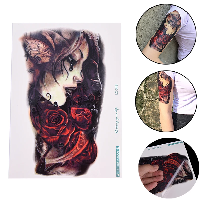 

1 шт., съемные водонепроницаемые татуировки для девочек