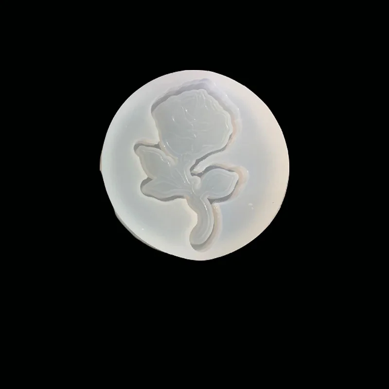 Роза цветок шейкер силиконовые формы DIY Смола в форме сердца звезды шейкеры