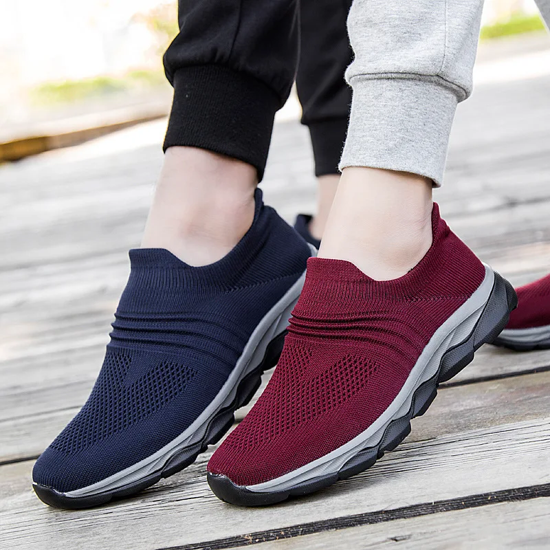 

The 2021 summer breathable fashion comfortable walking shoes AH04