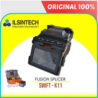free shipping original korea swift k11 fusion splicer six motors trunk core alignment multi language advanced fiber splicer