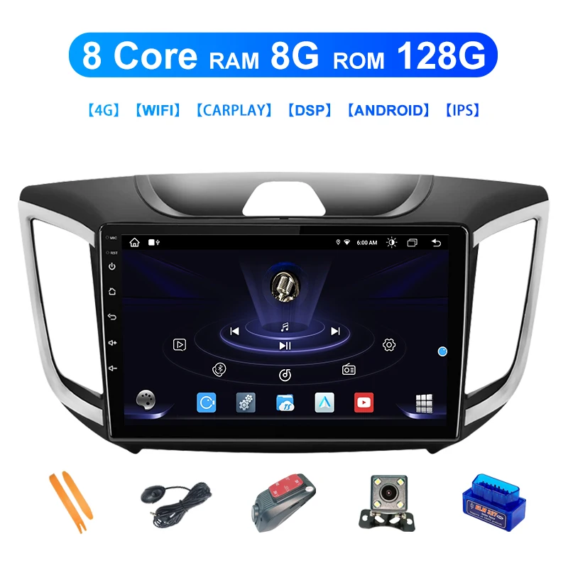 Zltoopai Android 11 автомобильное радио для Hyundai Creta ix25 2015-2019 Автомобильный мультимедийный