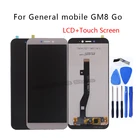 5,5 ''оригинальный для General mobile GM8 Go GM 8 Go LCD дисплей кодирующий преобразователь сенсорного экрана в сборе запасные аксессуары для GM8 Go